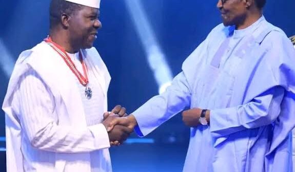 Senate Leader Pays Tributes to Buhari, Oba Adetona